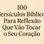 versículos bíblicos para reflexão